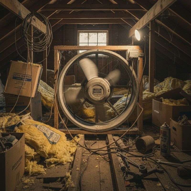 Attic Fan Repair in Provo, UT