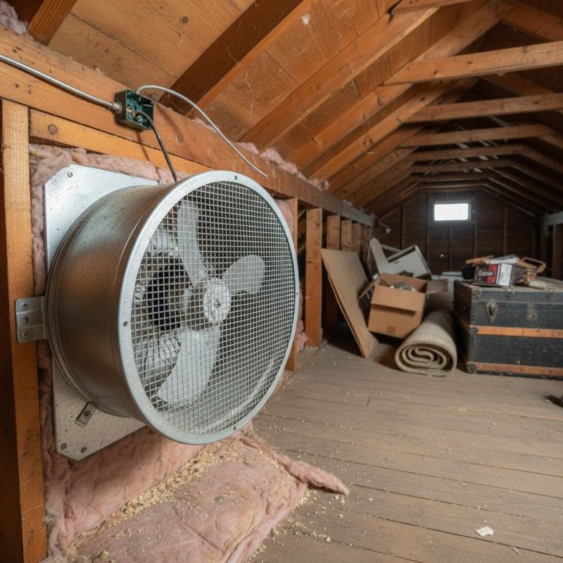 Attic Fan Replacement in Orem, UT