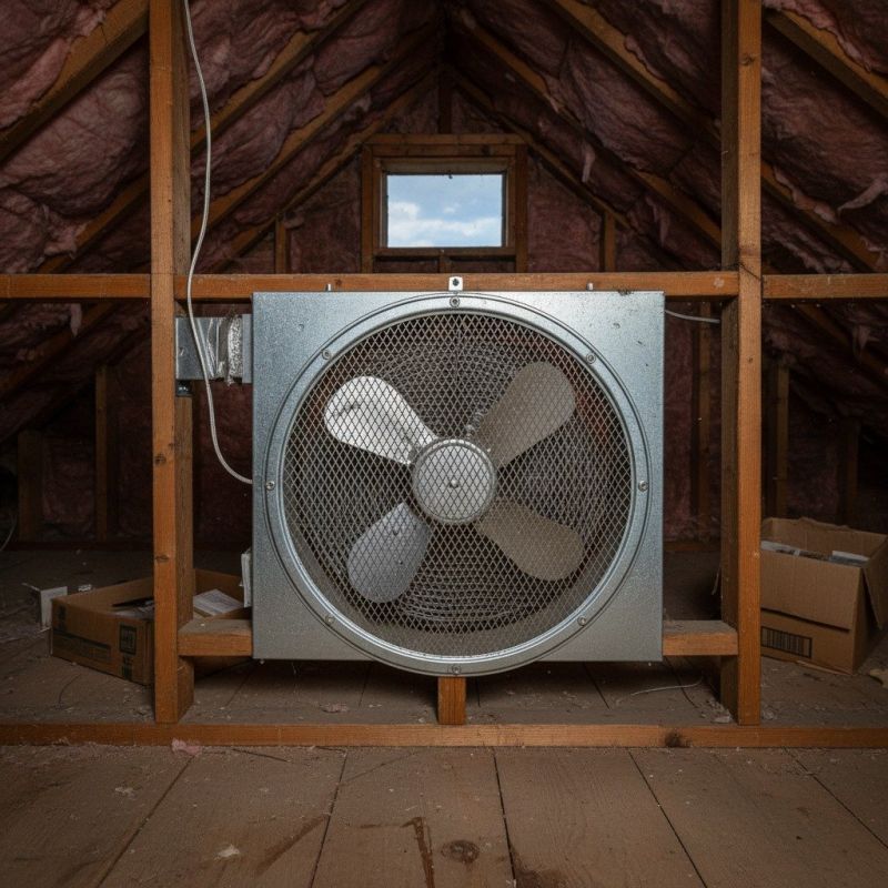 Attic Turbine Installation in Provo, UT