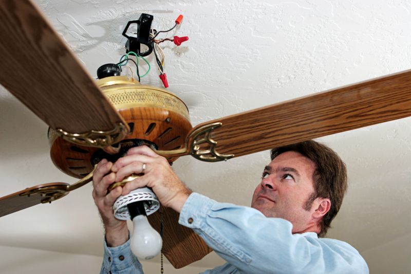 Ceiling Fan Mounting in Olathe, KS